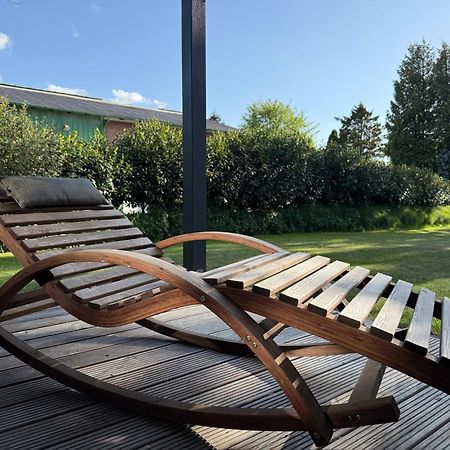 Villa Schwedenhaus mit Holzofen&Außenkamin auf 1400m2 Tensbuttel-Rost Exterior foto