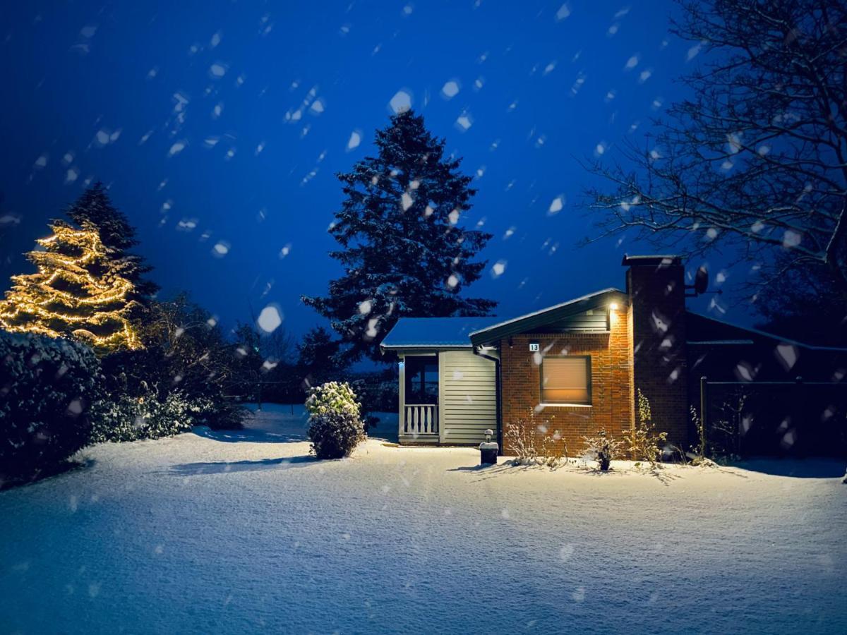 Villa Schwedenhaus mit Holzofen&Außenkamin auf 1400m2 Tensbuttel-Rost Exterior foto